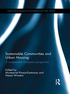 cover image of Sustainable Communities and Urban Housing